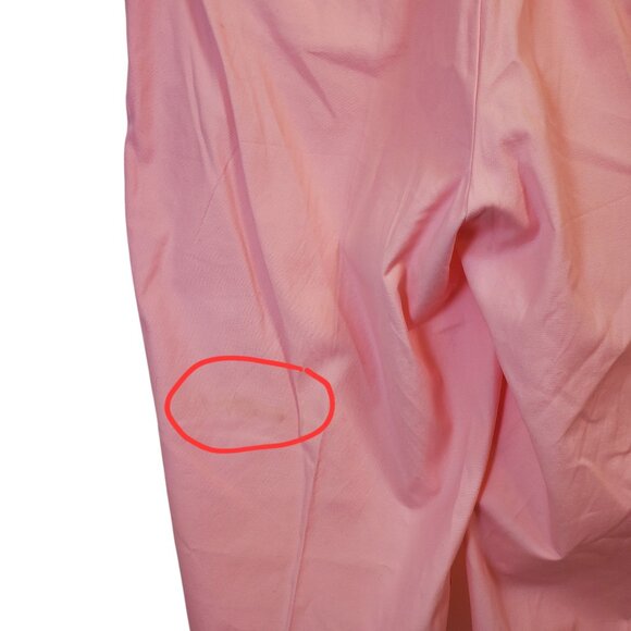 Orvis Chino Pants Trousers Men's 36 Pink Flat-Front Cuffed-Hem Casual Office - Picture 3 of 4